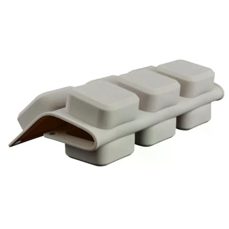 Lotion Bar Square Rectangle Reusable Silicone Soap Making Molds Mold Zpaxo