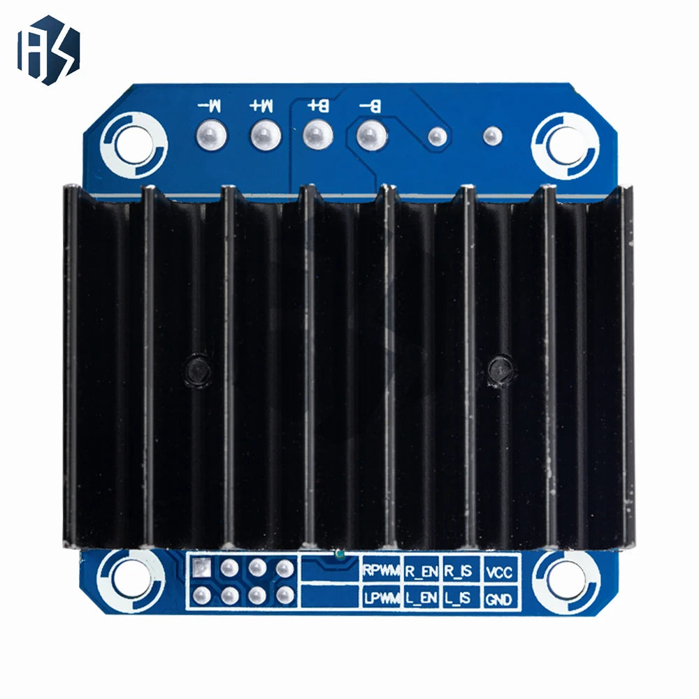 43A Dual H-bridge BTS7960 Motor Driver Module Current Detection Zpaxo