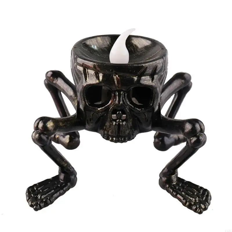 Eerie Glowing Skeleton Foot Lamp LED Effect Durable Halloween Light