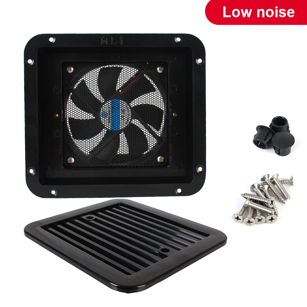 Ventilation Exhaust Fans Silent Fridge Vent Fan Strong Wind Rv
