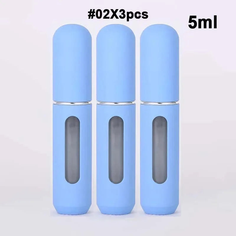 5ml Mini Refillable Perfume Spray Bottles | Candy Color Travel Set Refillable Perfume Atomizer Zpaxo 106-02x3