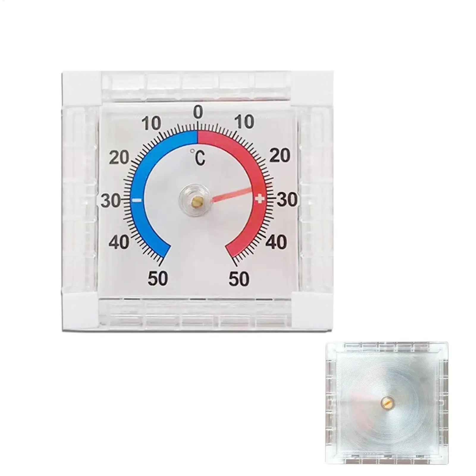 Indoor Outdoor Temperature Gauge Weather Resistant Monitor Meter