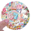 Waterproof 67 Number Meme Stickers Vinyl Decals Bulk Laptop Water
