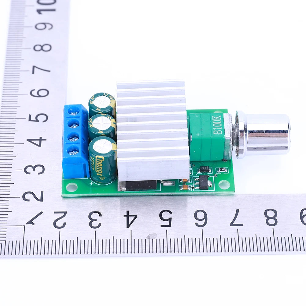 10A 12V-30V PWM DC Motor Speed Controller 12V 24V Adjustable Zpaxo