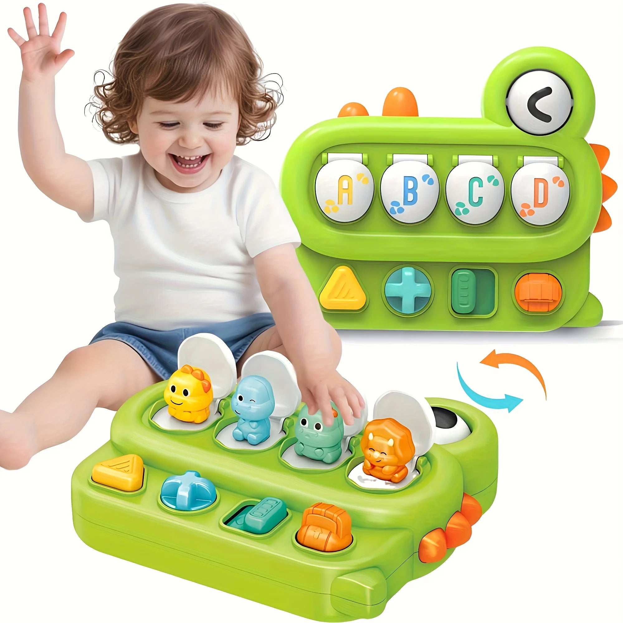 Early Childhood Education Press Dinosaur Toys Infants Young Children