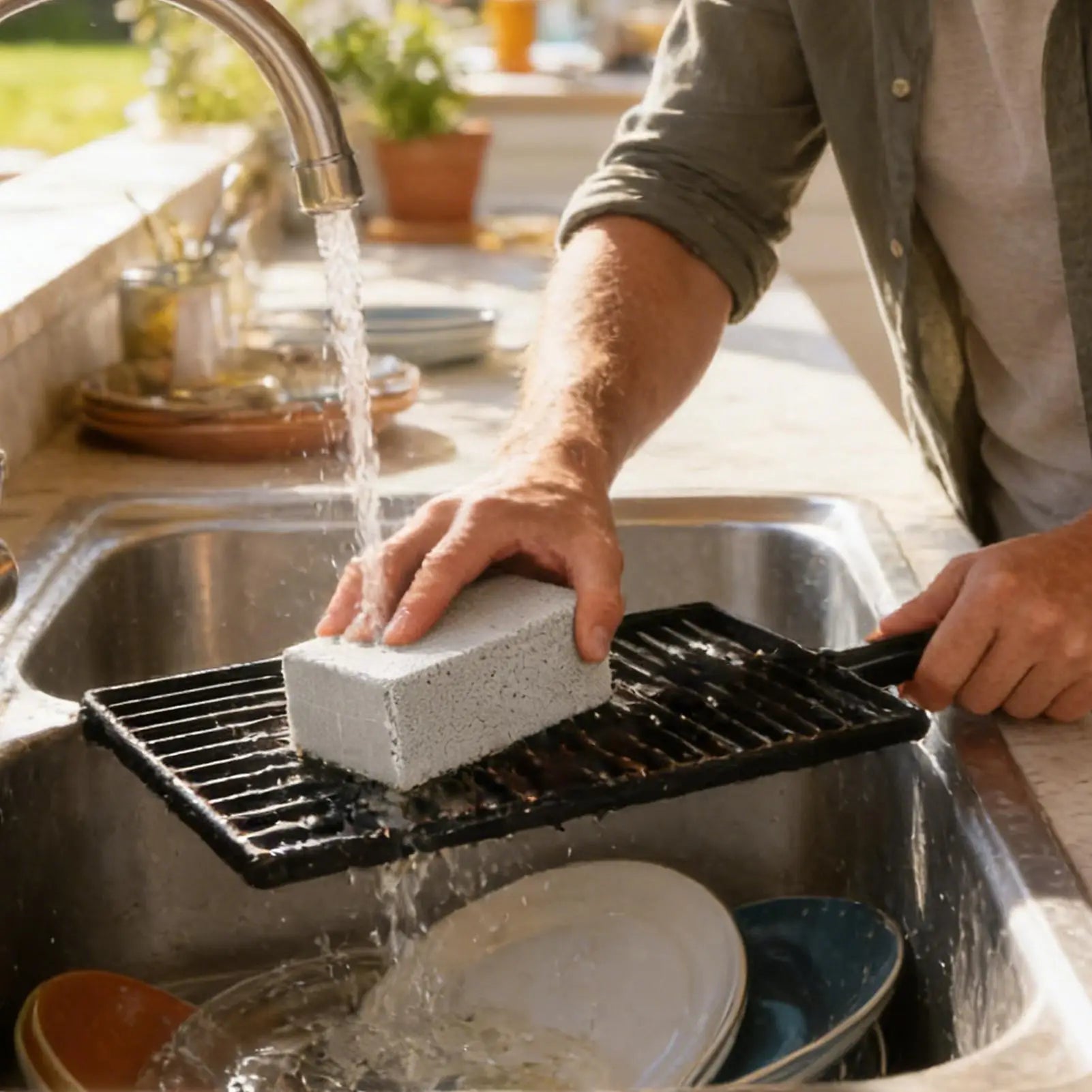 Cleaning Pumice Stone Scratch Resistant Reusable Portable Stove