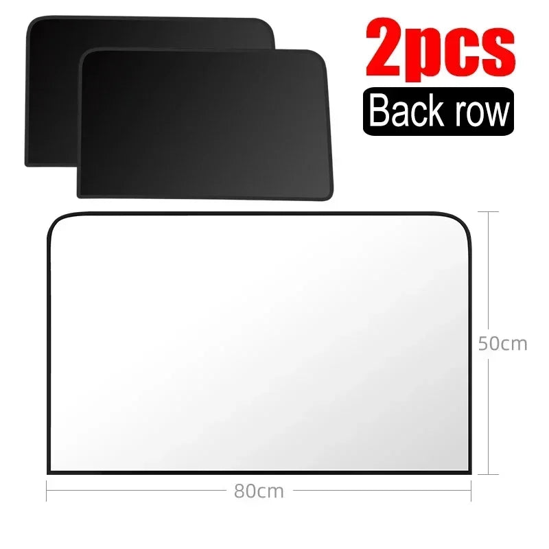 Magnetic Car Sunshade Cover Summer UV Protection Side Rear Window