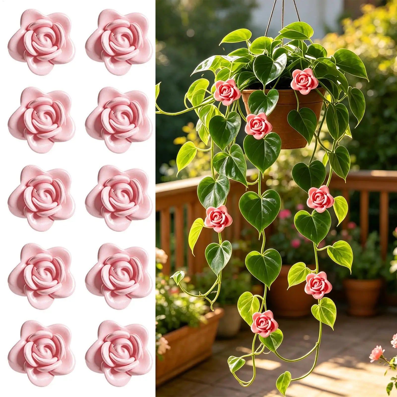 10-Pack Self-Adhesive Plant Climbing Wall Clips for Vines Plant Climbing Clips Zpaxo