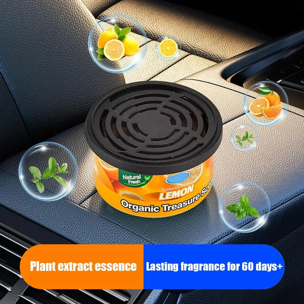 Car Air Fresheners Flavoring Perfume Canned Long-Lasting Auto Aromatherapy Wood Blocks Coffee Flavor Auto Home Deodorant Zpaxo