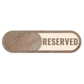 Vacant Reserved Sign Sliding Vacant Occupied Bathroom Door Indicator Sign Changeable Private Indicator Wooden Decoration Zpaxo Default Title