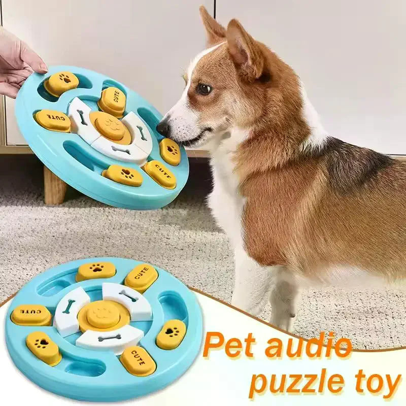 Pet Sound Educational Toys Dog Slow Food Basin Cat Toy Relieve Zpaxo