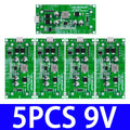 Type-C 15W 3A Fast Charger Module for 18650 Li-ion Batteries, DC-DC Step-Up Boost Converter with 5V/9V/12V Output Zpaxo 5PCS 9V