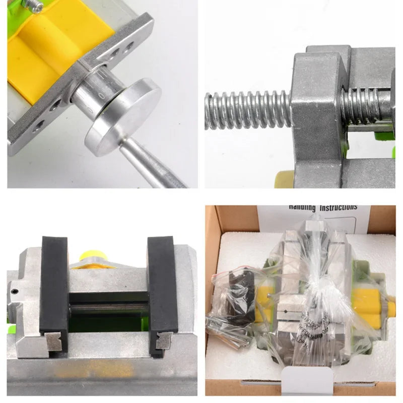Cross Slide Vise Vice Table Compound Worktable Bench Alunimun Alloy