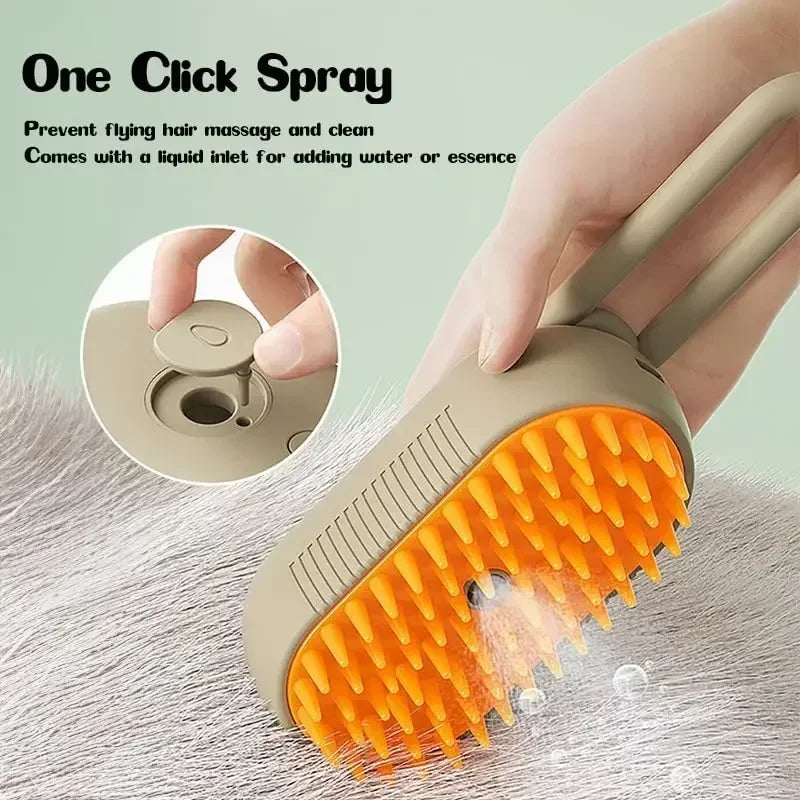 Shedding Combs 1Electric Steamy Brush Cat Dog Steam Electric Sprayer