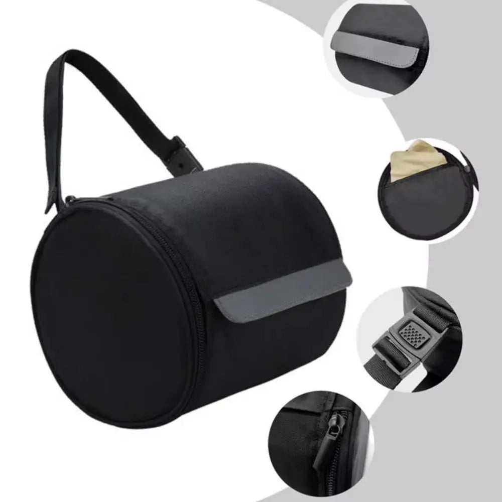 Waterproof Toilet Paper Cover Smooth Zipper Portable Bag Foldable Zpaxo
