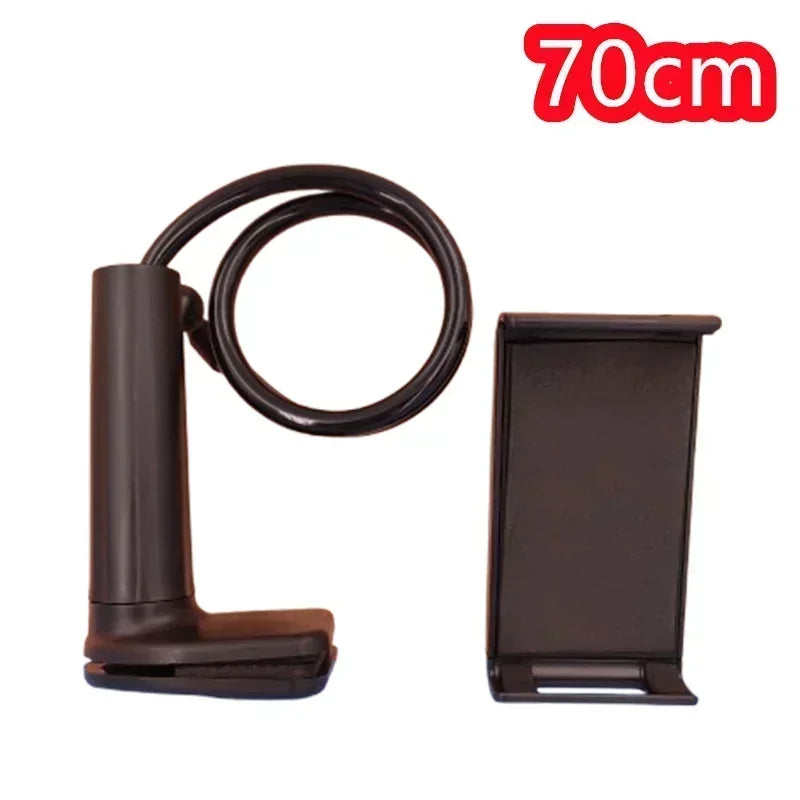 360 Degree Rotating Tablet Phone Holder Lazy Bracket Stand Long Arm Zpaxo Black-70cm