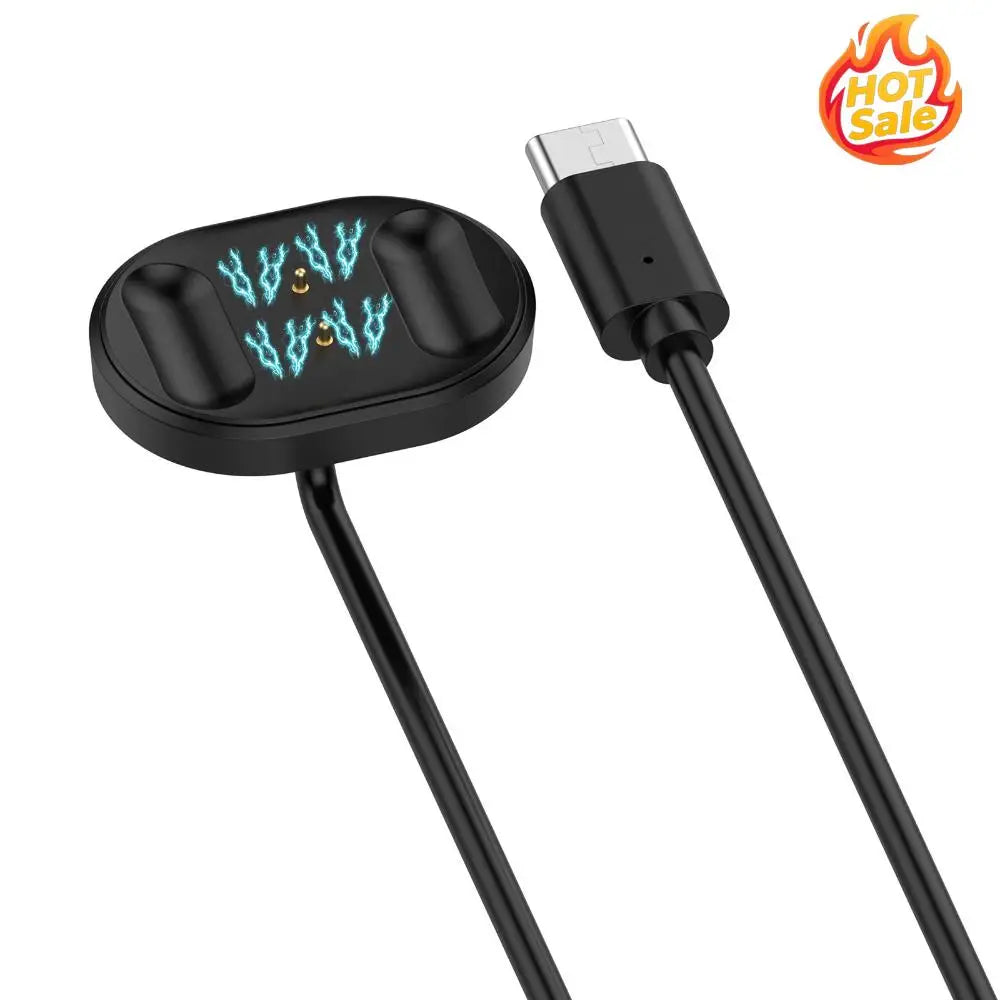 1m Data Sync Charging Cable for Meta Display Glasses Bracelet Charging Cable Data Cord Charger Adapter Charge Cord Replacement Zpaxo