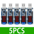 ‌XY-UPA Digital USB Power Supply Module – Programmable Multi-Output Voltage Regulator (5V→3.3V/9V/12V/24V) with OLED Display Zpaxo 5pcs