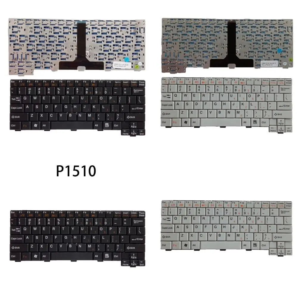 Laptop Replacement Keyboard Lifebook P1510 P1510D P1610 P1620 English Zpaxo