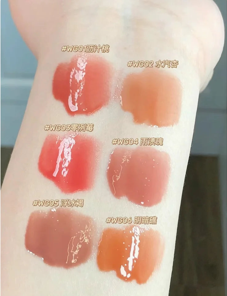 Into You Aqueous Sensation Lip Glaze Watery Tint Bare Lipstick Zpaxo