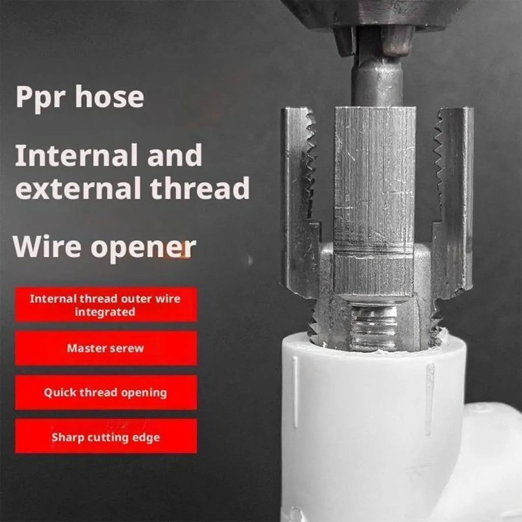 Pipe Thread Cutting Tool Water Inner Outer Integrated Wire Cutter