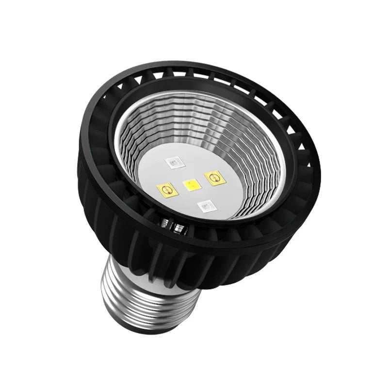UVB UVA LED Reptile Basking Light – Turtle & Lizard Sun Lamp Reptile Basking Lamp Zpaxo