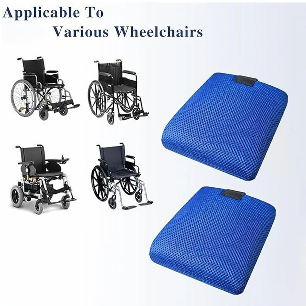 Wheelchair Footrest Pad Soft Non Slip Foot Pedal Cover 1 Pair Elderly