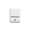 Portable Mini Thermal Label Printer HD Bluetooth 203dpi Photo Label Memo Printing For Student Home Office For Mobile Phone Zpaxo White
