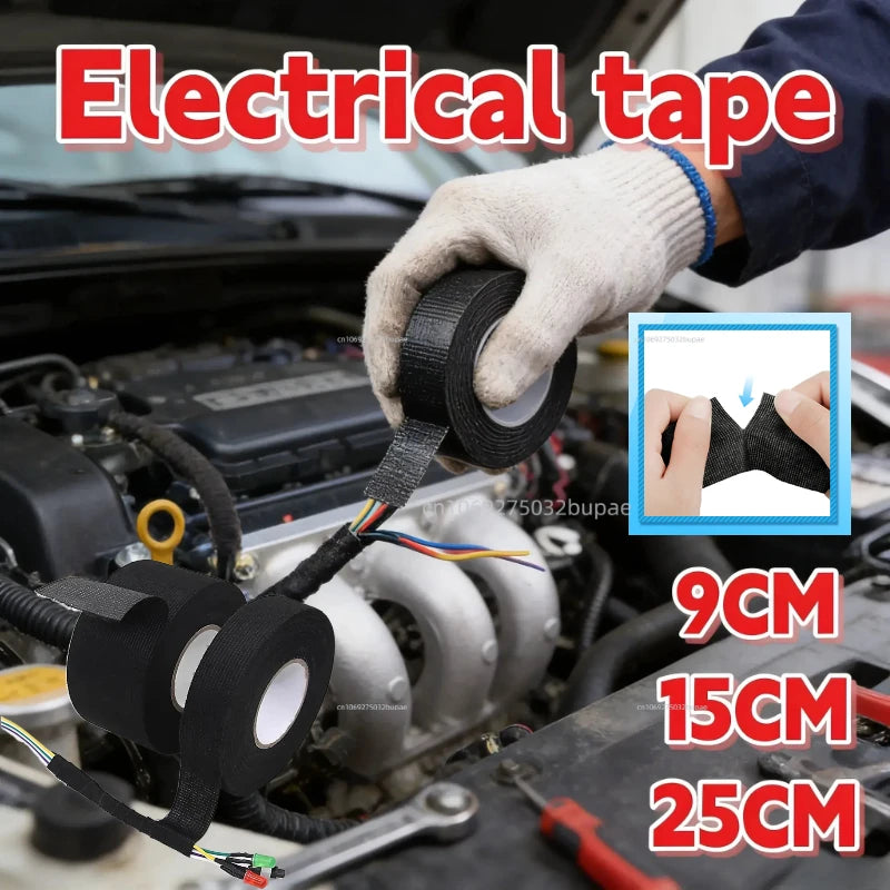 Electric Insulating Tape Automotive Cloth Tape Sound Absorbing Tape Heat Resistance MaskingTape Waterproof SealingTape Zpaxo