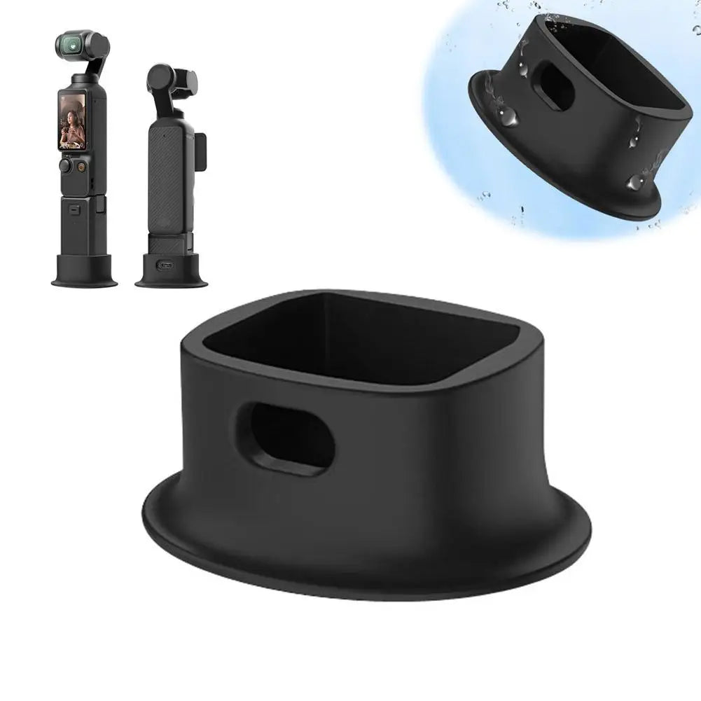 DJI Osmo Pocket 4 Silicone Anti-Slip Base Expansion Bracket Camera Accessory Base Zpaxo 1PC