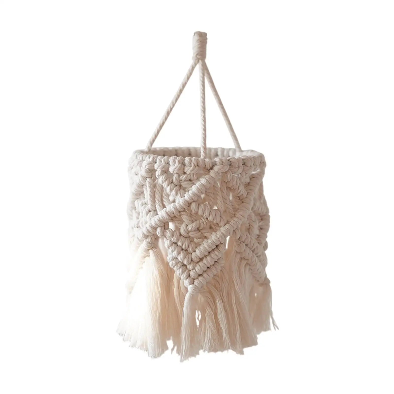 Nordic Bohemian Lamps Shade Handmade Modern Woven Tapestry Macrame Zpaxo Style D