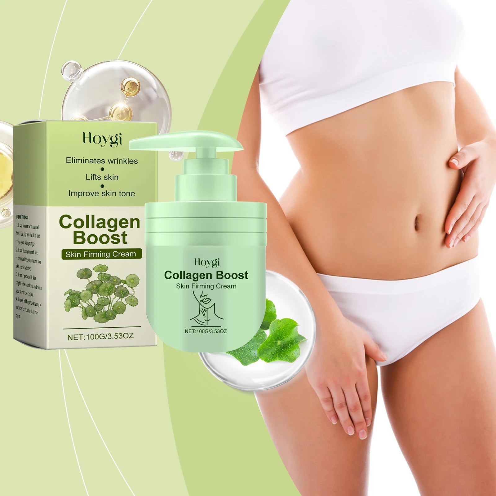 Hoygi Collagen Body Cream – Anti-Wrinkle Firming Moisturizer Firming Body Cream Zpaxo