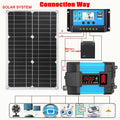 High-performance 6000W Off-grid Solar Power Full System 100A MPPT Zpaxo blue 110v kit