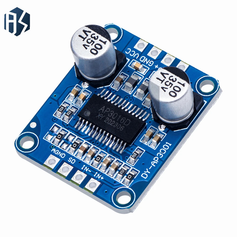 Class D Mono Digital Power Amplifier Module 30W-300W DC 8-24V 4-8Ω Zpaxo
