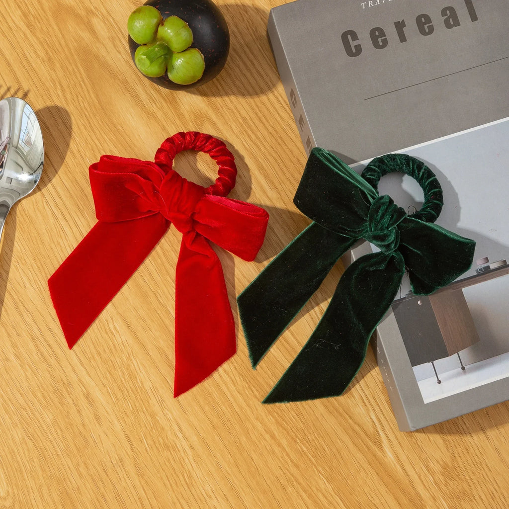 Formal Satin Napkin Holders Bow Tie Design Wedding Tables Christmas