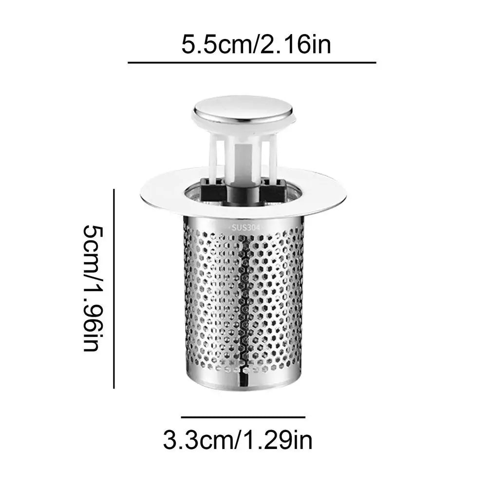 Bathroom Sink Strainer Pop-up Drain Filter Strainer for Bathroom Sink Anti Blocking Easy Installation Drain Strainer Filter Zpaxo 01 China Mainland
