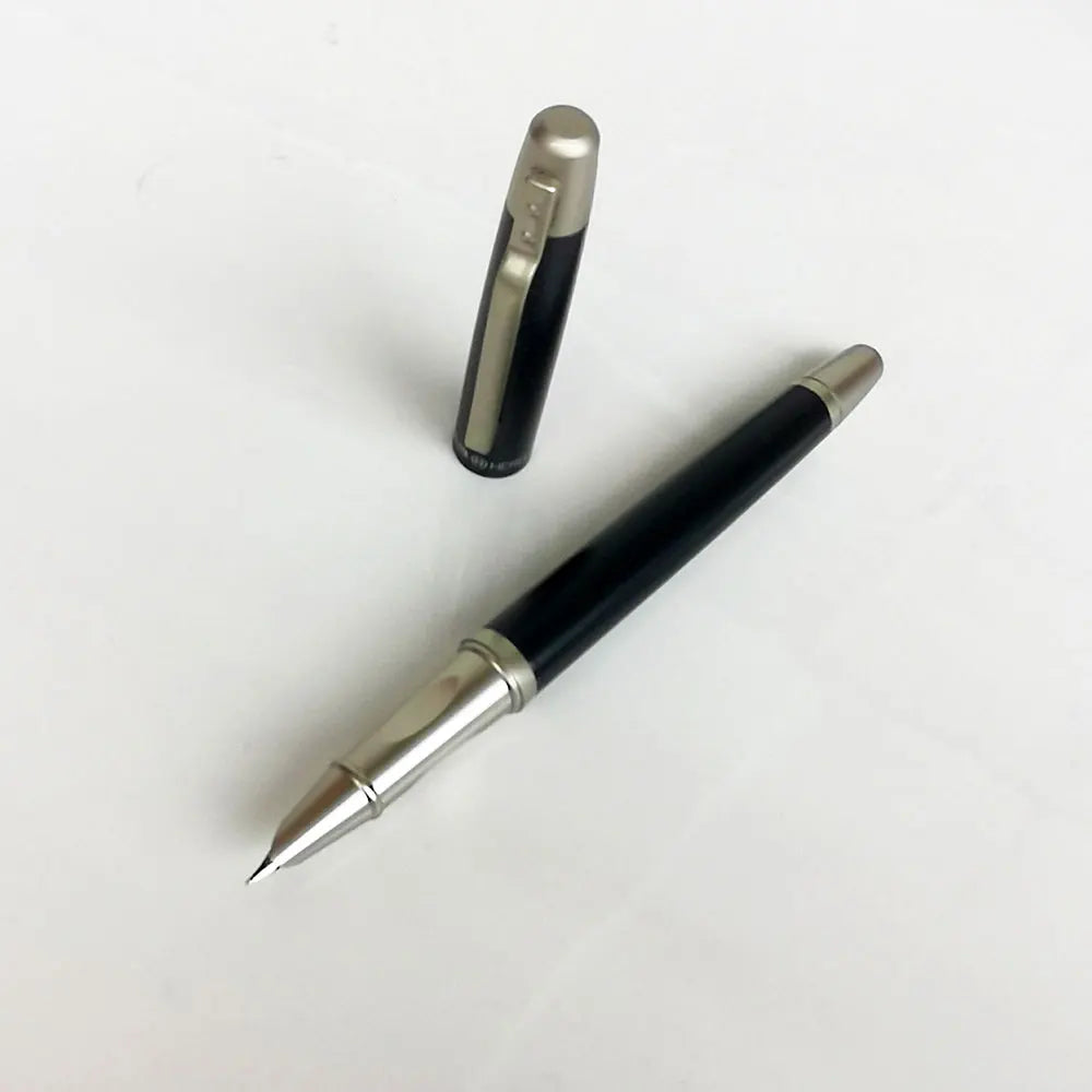 Hero 9336 Fountain Pen With EF Nib Writing, Smooth Green Metal Rod, Student Practice, Business Office Stationery Zpaxo 9336 black EF