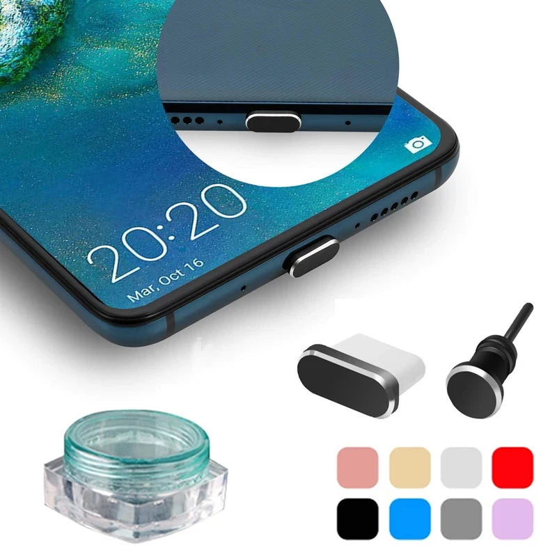 C Plug Dust Earphone Jack Sim Card USB Type-c Anti Samsung S24 Huawei