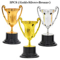 Student Sports Competitions Award Trophy Gold Cups Plastic Mini Zpaxo Default Title
