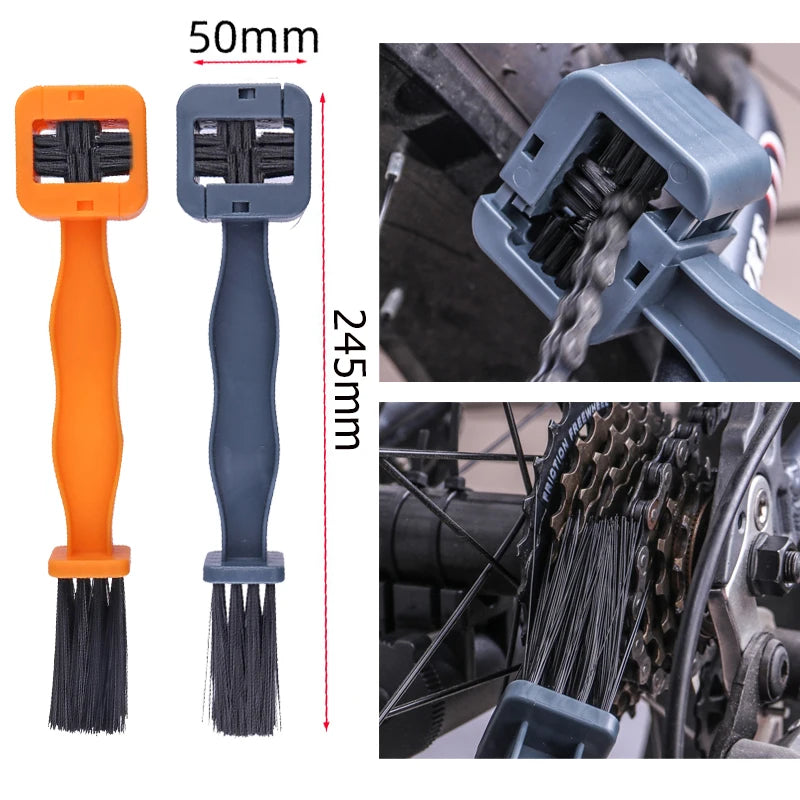 Bicycle Chain Washer Bike Cleaner Cycling Accessories Bicycles Chain Brush Bike Chain Washer Cleaning Brush Bicycle Chain Brush Zpaxo