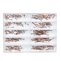 Alloy Watch Hands Needles Pins Assortment 6 8 10 12 13 Approx 100Sets