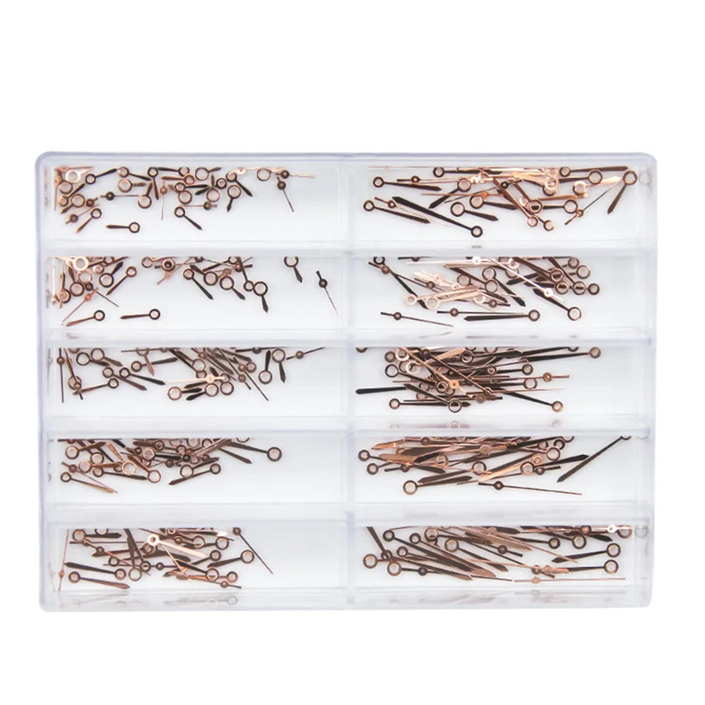 Alloy Watch Hands Needles Pins Assortment 6 8 10 12 13 Approx 100Sets