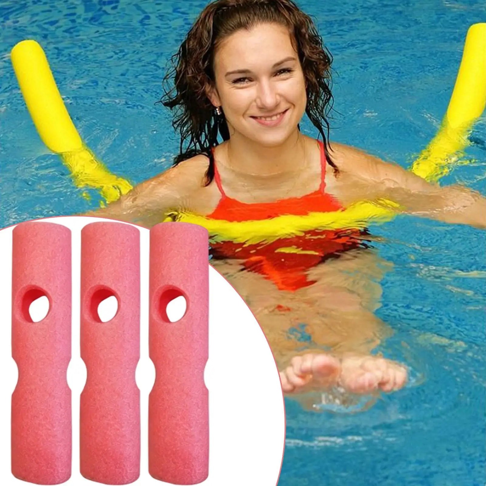 Pool Noodle Connectors Interlocking Foam Training Aids Swimming