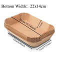 Air Fryer Disposable Paper Liner for Cooking Baking Nonstick Parchment Baking Oven Paper Kitchen Accessories Food Waxed Paper Zpaxo 22CM-Rectangle 200PCS