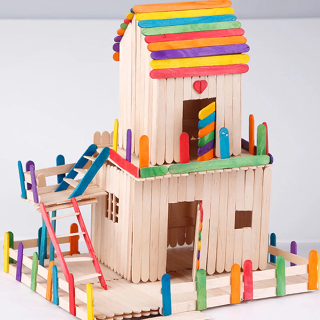 DIY Wooden Sticks 50/100/150pc – Miniature & Craft Projects