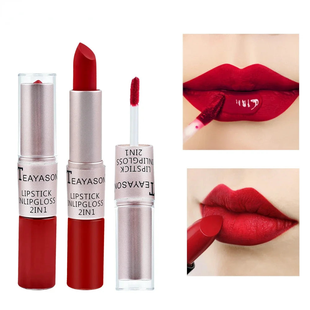 Punk Lipstick Sexy Lip Gloss 1 Tint Waterproof Long Lasting Moisture