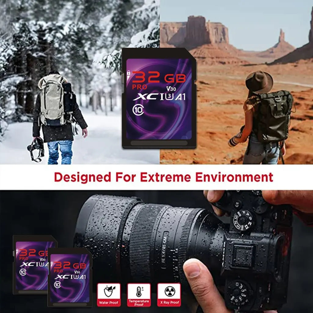 Camera TF Card 32GB 64GB 128GB U3 Flash Memory Card TF Card Class10 for Camera Memory Card 64GB 128GB 32GB TF Card Zpaxo