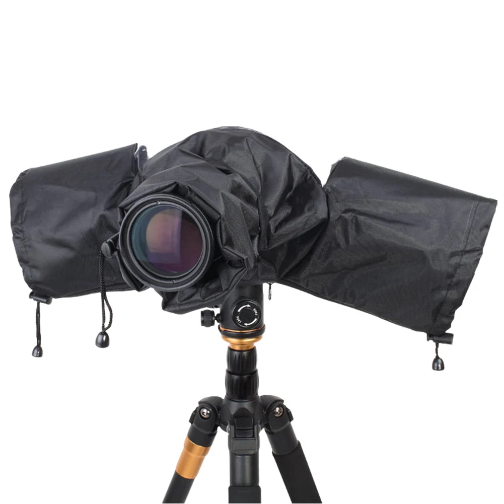 Waterproof Camera Rain Cover Black Covers Portable Rainproof