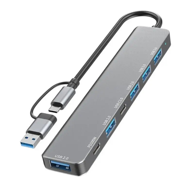652F C USB Docking Station Hub Featuring 2 0 PD100W Memory Card Slots Zpaxo
