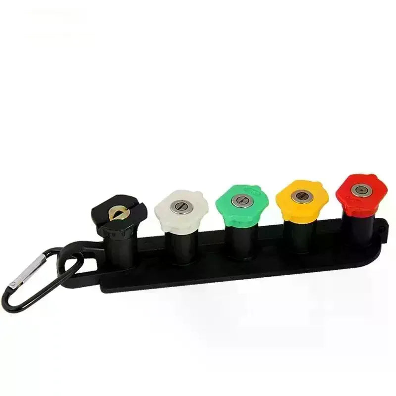 5-Pc Pressure Washer Nozzle Tips Set – 1/4" Quick Connect
